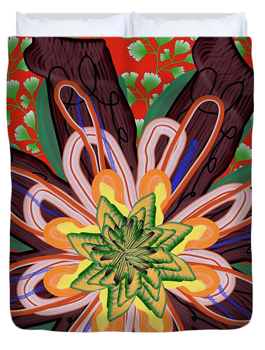 Fantasy Flower No 6 - Duvet Cover