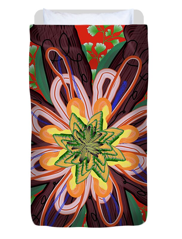 Fantasy Flower No 6 - Duvet Cover