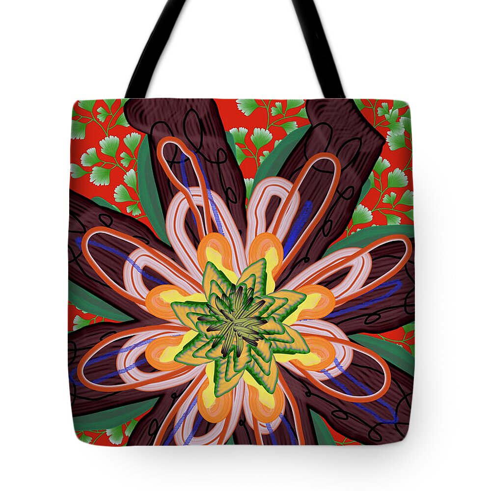 Fantasy Flower No 6 - Tote Bag
