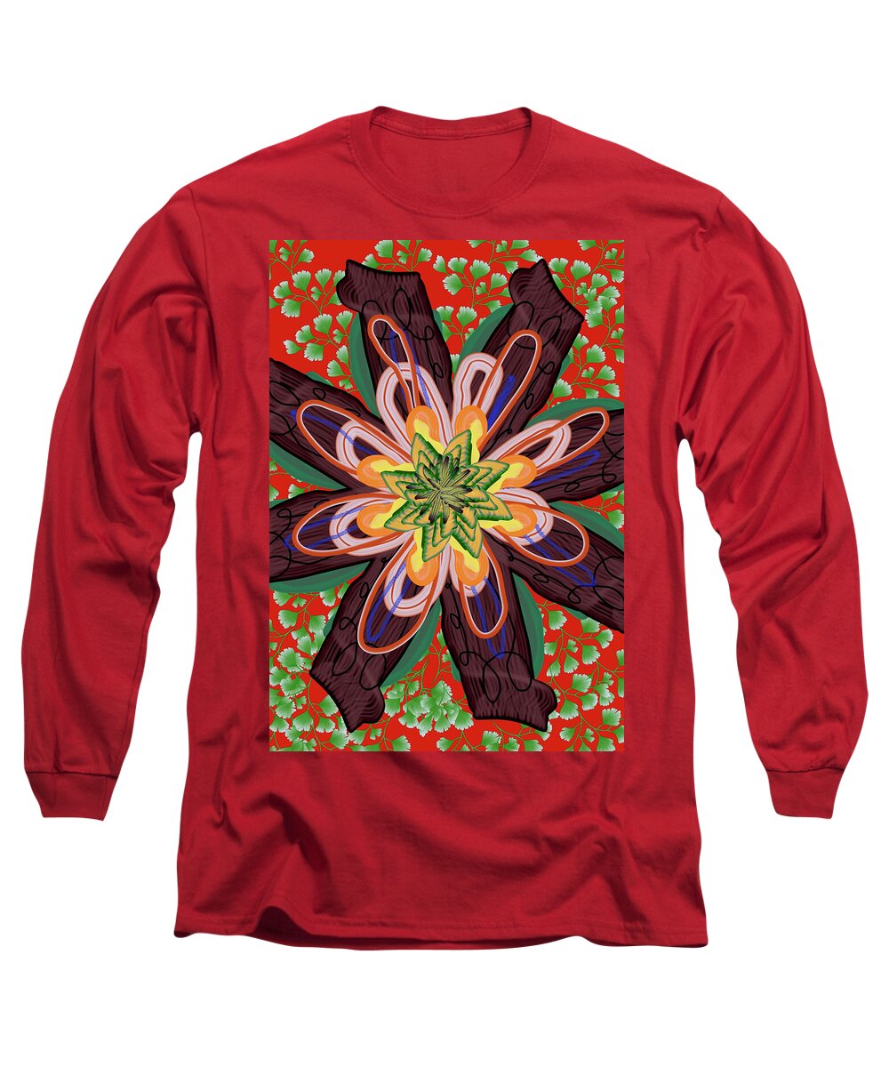 Fantasy Flower No 6 - Long Sleeve T-Shirt