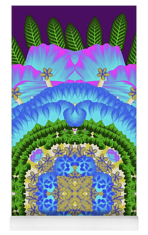Fantasy Flower No 7 - Yoga Mat