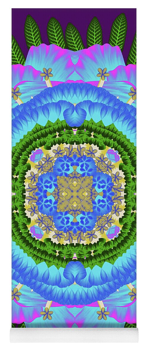 Fantasy Flower No 7 - Yoga Mat