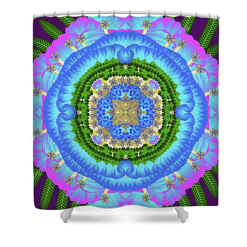Fantasy Flower No 7 - Shower Curtain