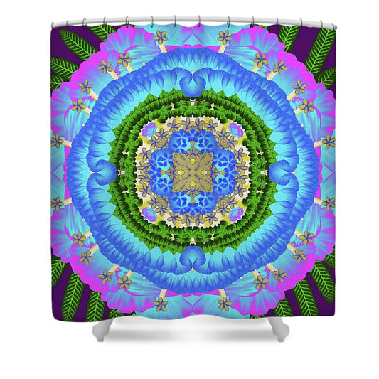 Fantasy Flower No 7 - Shower Curtain