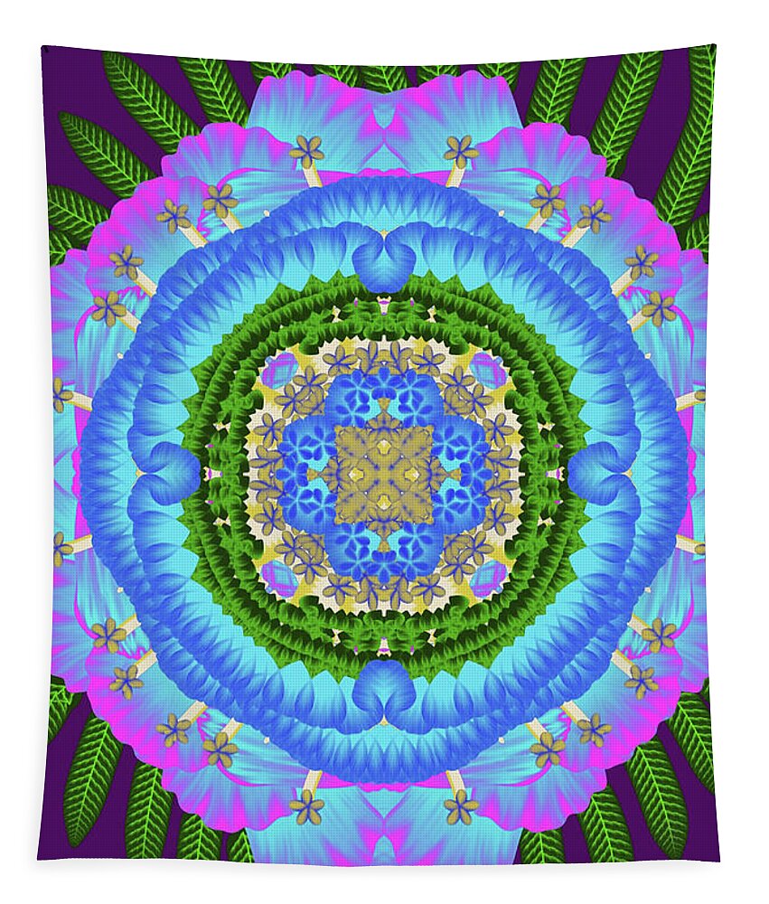 Fantasy Flower No 7 - Tapestry