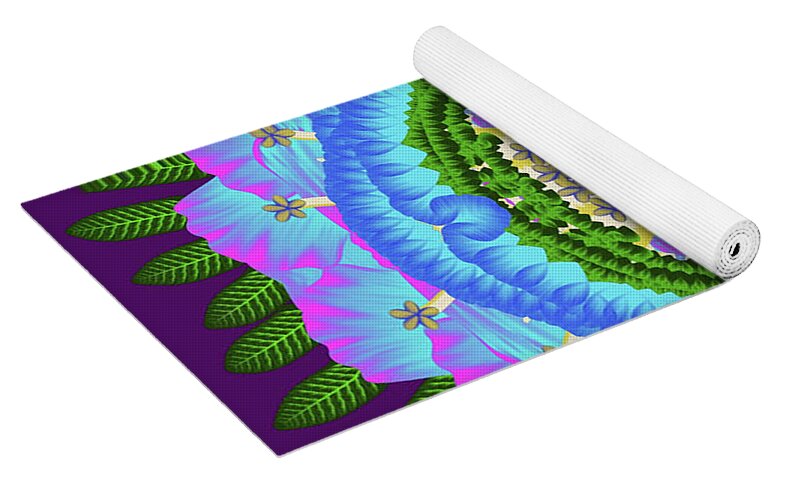 Fantasy Flower No 7 - Yoga Mat