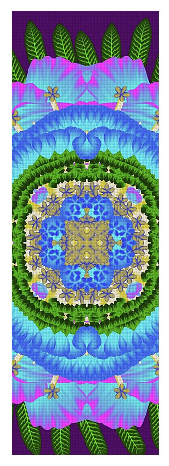 Fantasy Flower No 7 - Yoga Mat
