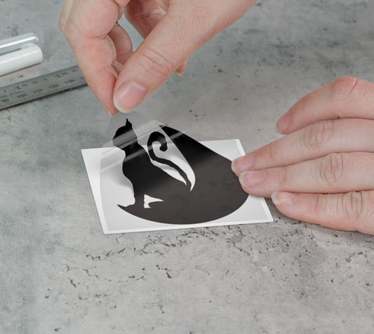 Cat on The Moon Sticker