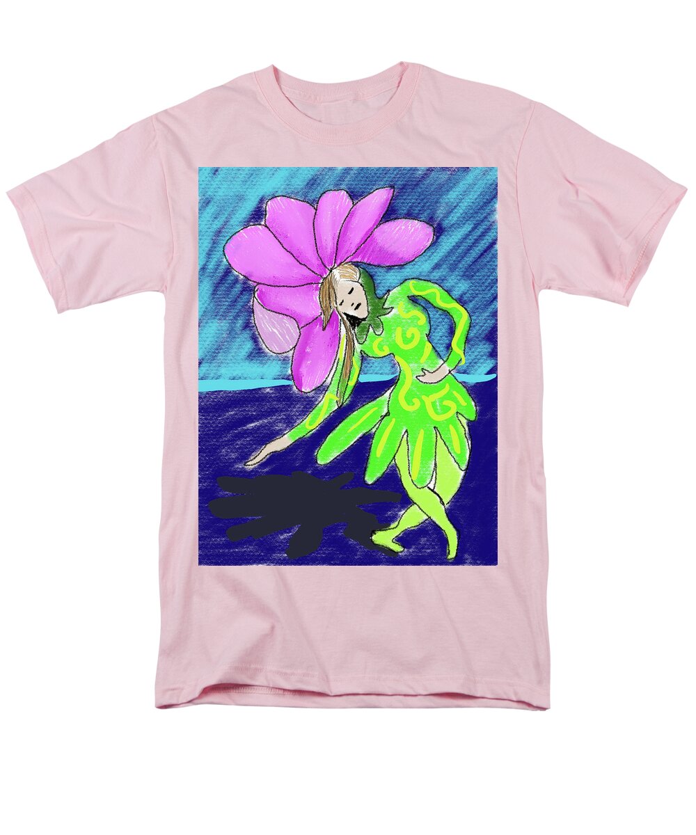 Flower Girl Dancer - Men's T-Shirt (Regular Fit)