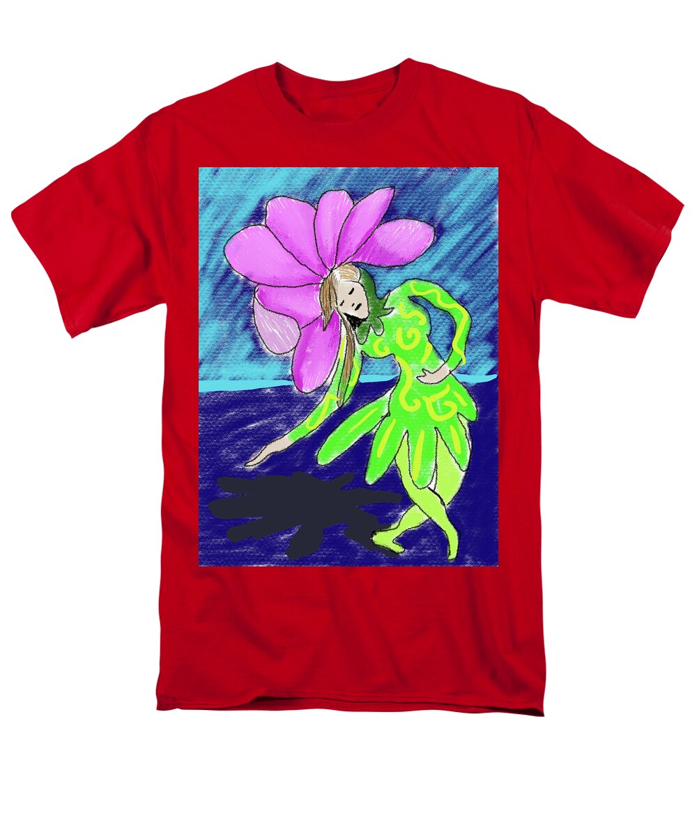 Flower Girl Dancer - Men's T-Shirt (Regular Fit)