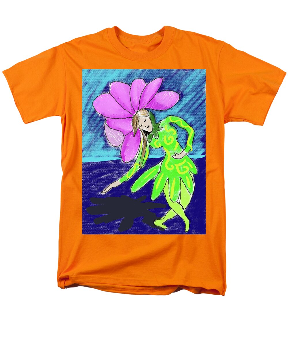 Flower Girl Dancer - Men's T-Shirt (Regular Fit)