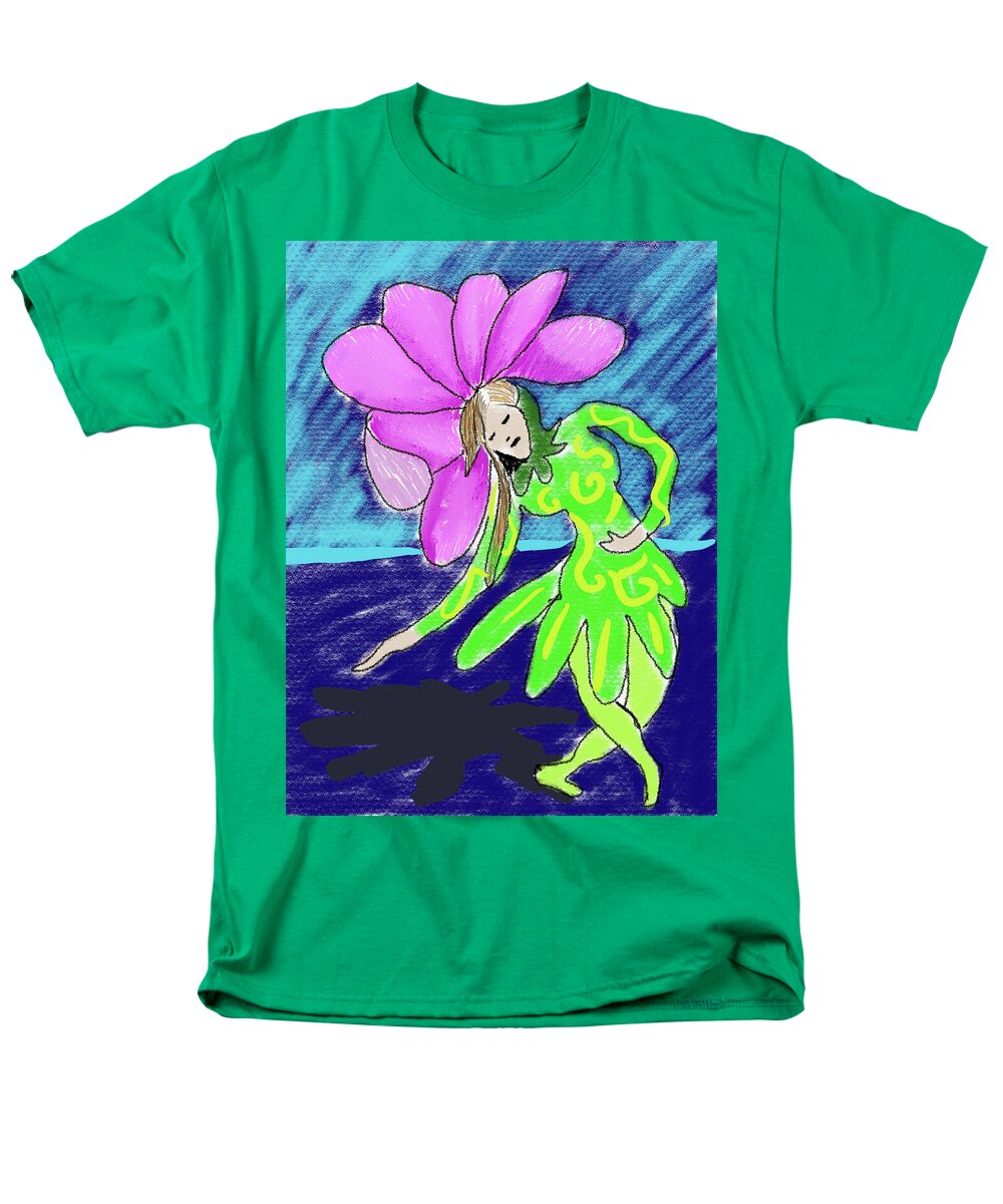 Flower Girl Dancer - Men's T-Shirt (Regular Fit)