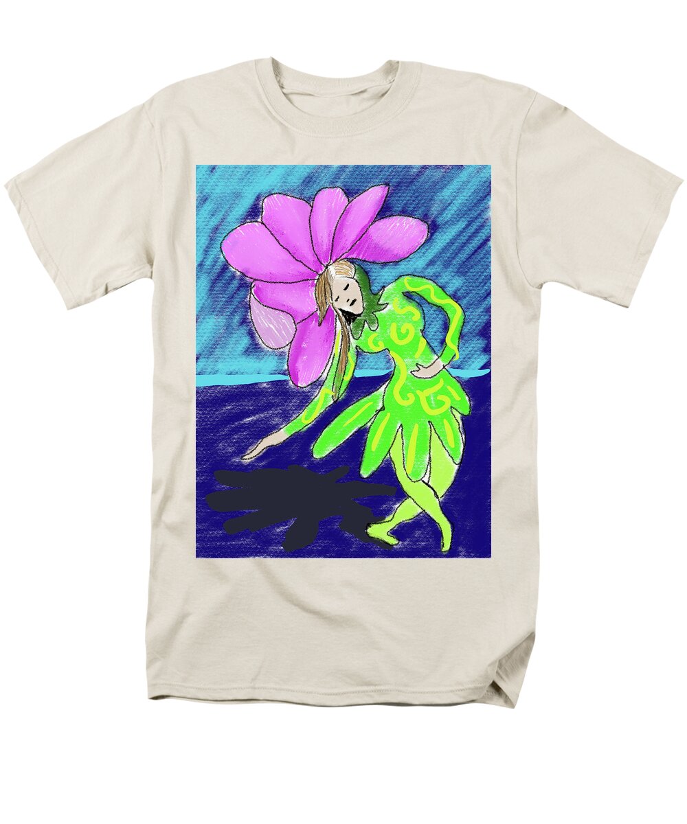 Flower Girl Dancer - Men's T-Shirt (Regular Fit)