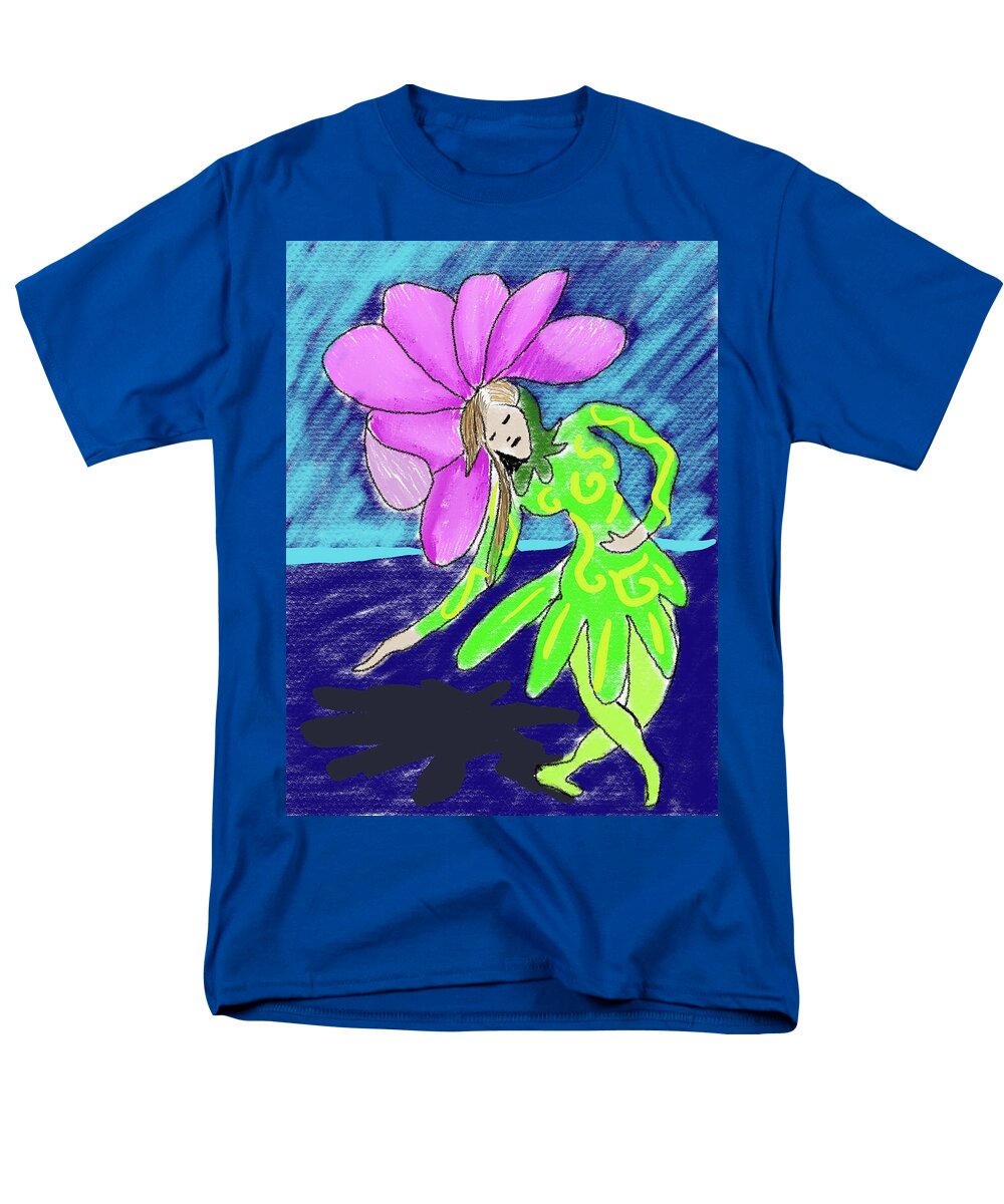 Flower Girl Dancer - Men's T-Shirt (Regular Fit)