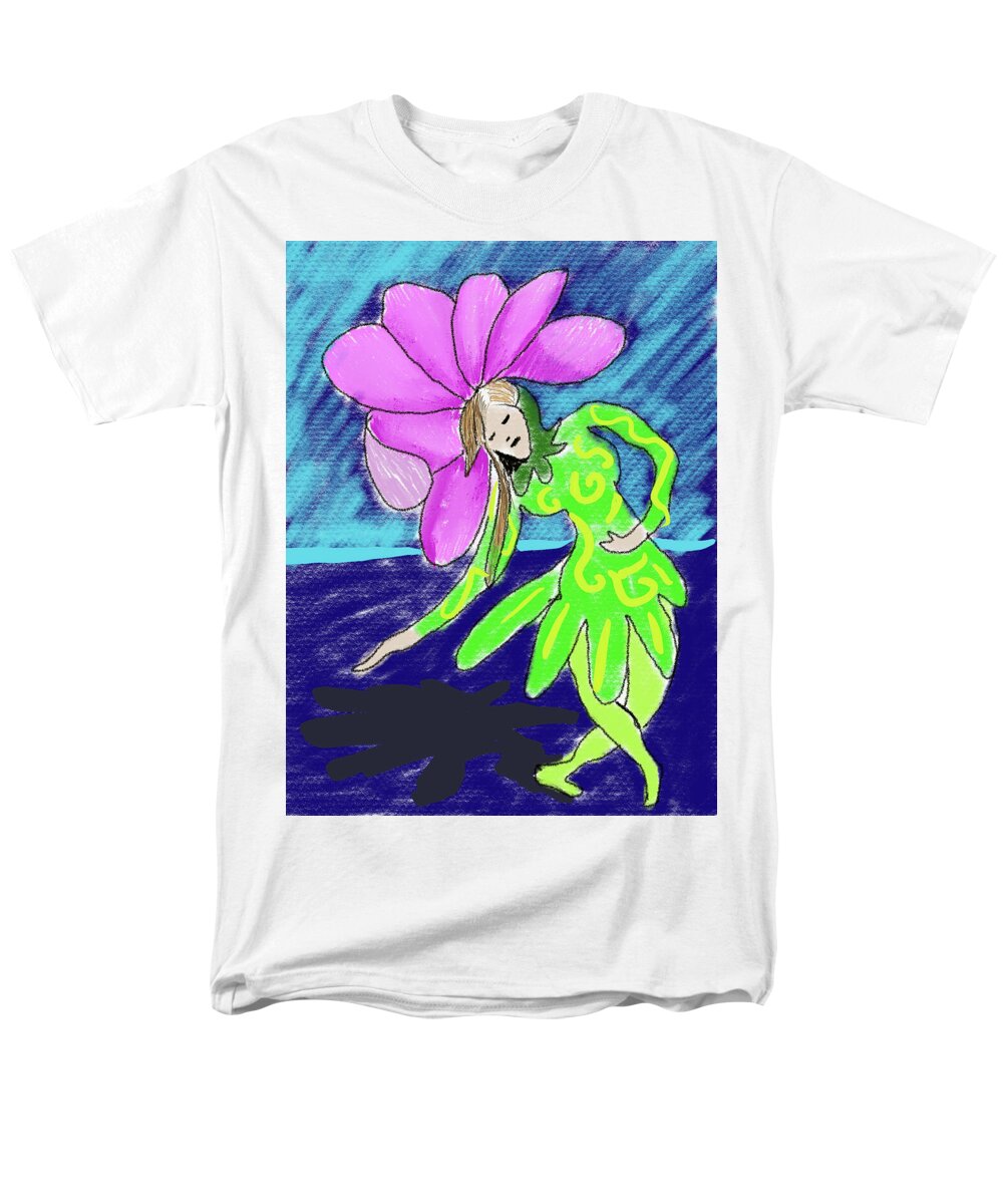 Flower Girl Dancer - Men's T-Shirt (Regular Fit)
