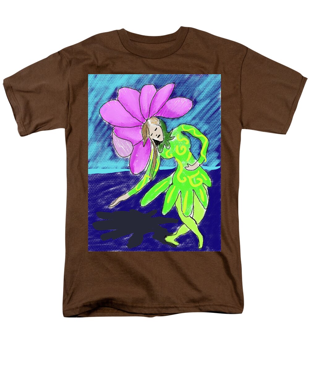 Flower Girl Dancer - Men's T-Shirt (Regular Fit)