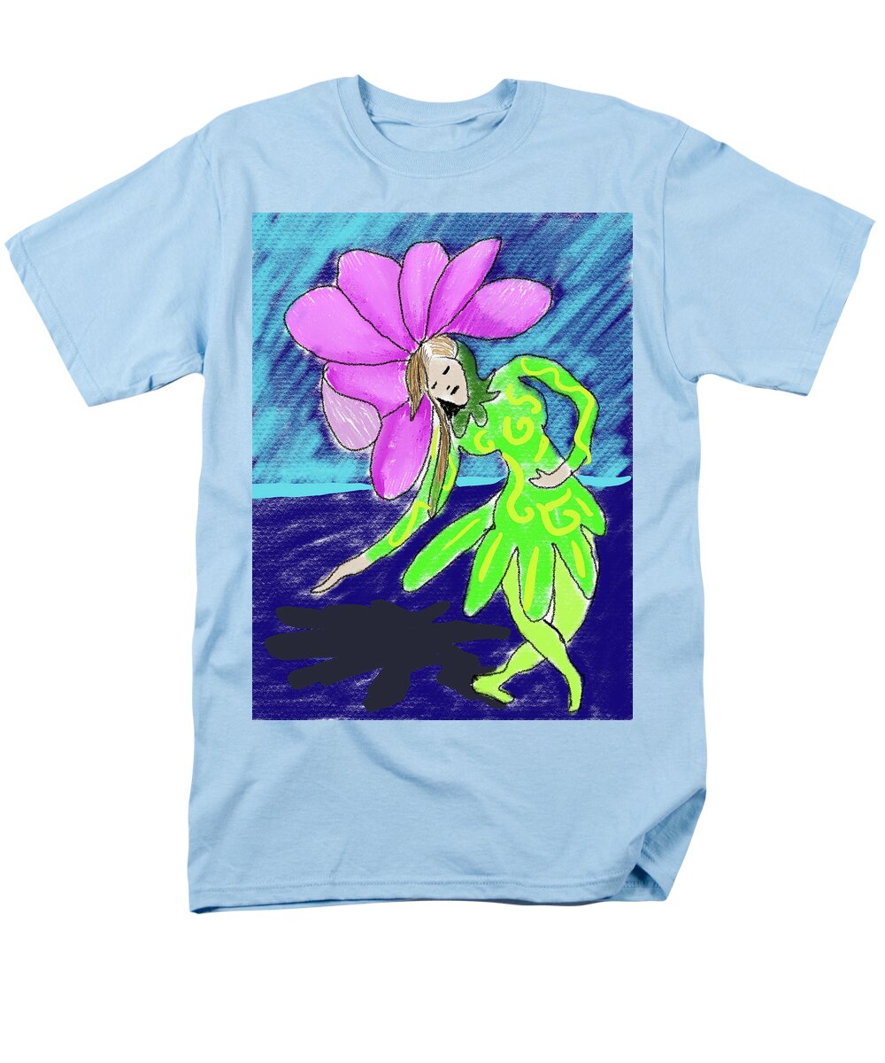 Flower Girl Dancer - Men's T-Shirt (Regular Fit)