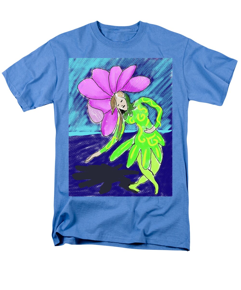 Flower Girl Dancer - Men's T-Shirt (Regular Fit)