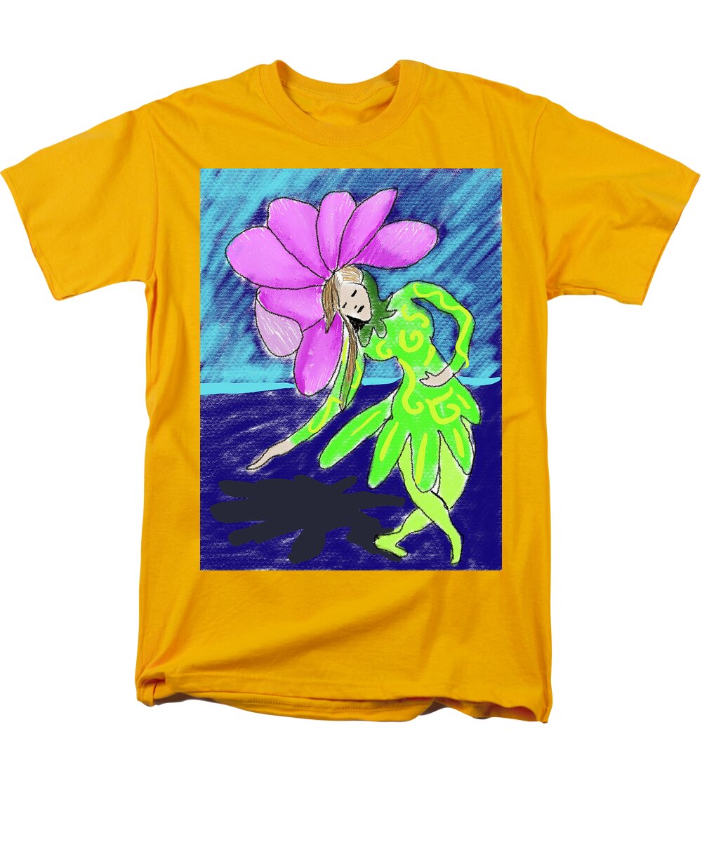 Flower Girl Dancer - Men's T-Shirt (Regular Fit)