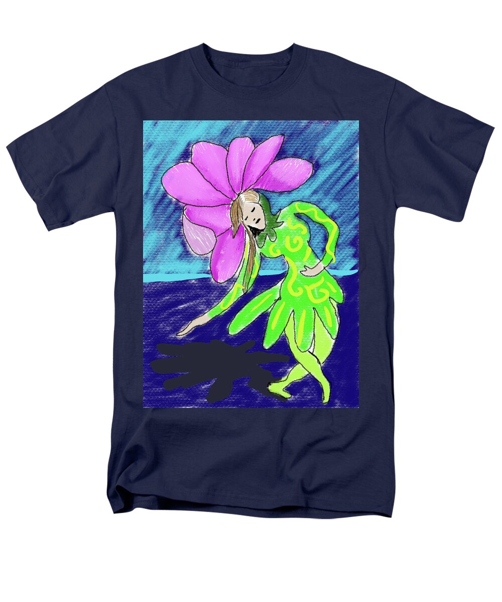 Flower Girl Dancer - Men's T-Shirt (Regular Fit)