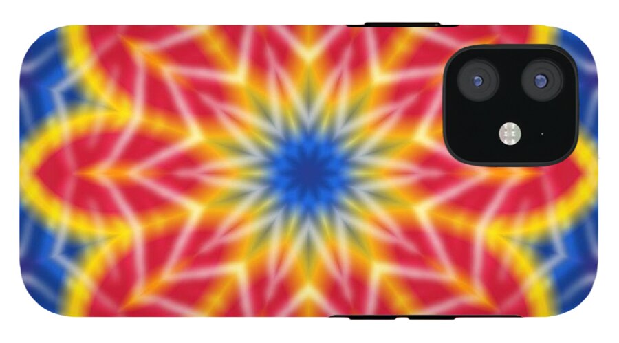 Flower Tie Dye Kaleidoscope - Phone Case