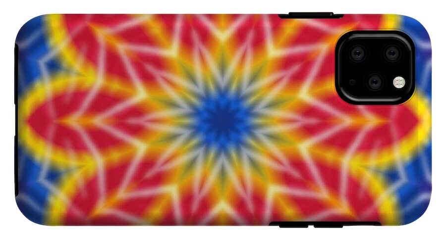 Flower Tie Dye Kaleidoscope - Phone Case