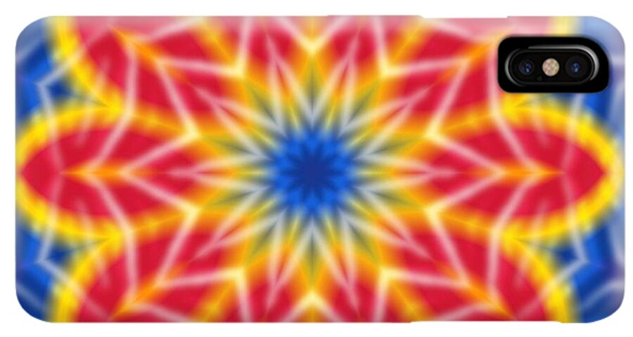 Flower Tie Dye Kaleidoscope - Phone Case