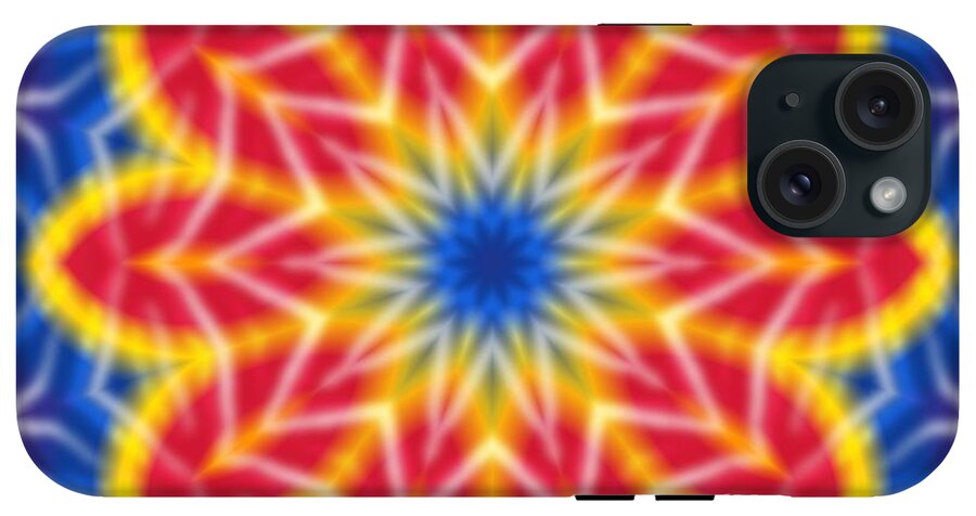 Flower Tie Dye Kaleidoscope - Phone Case