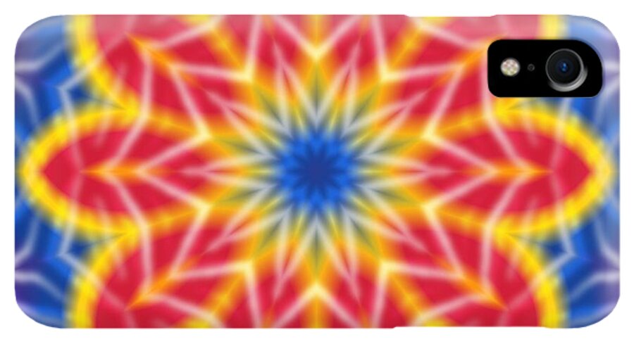 Flower Tie Dye Kaleidoscope - Phone Case