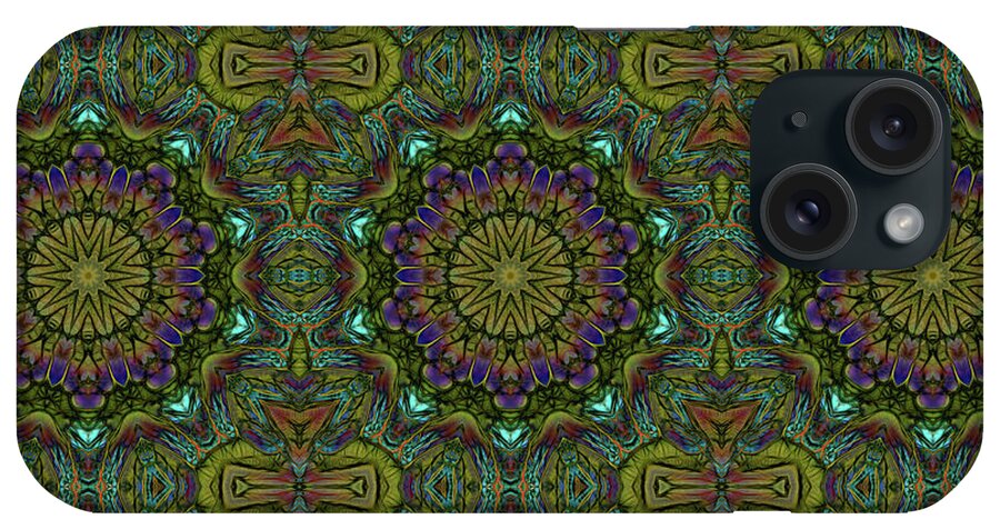 Green Kaleidoscope - Phone Case