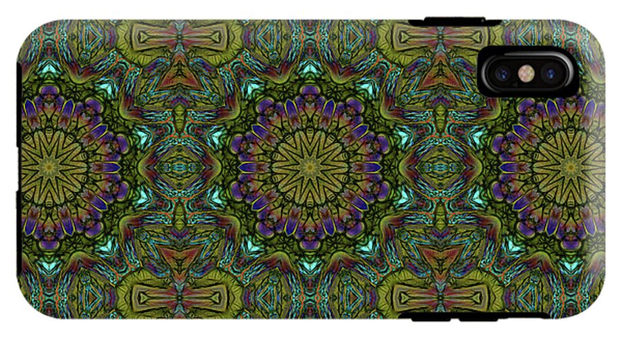 Green Kaleidoscope - Phone Case
