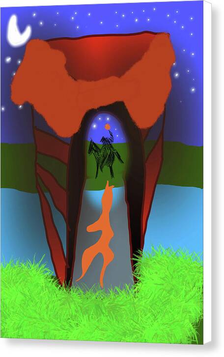 Headless Horseman - Canvas Print