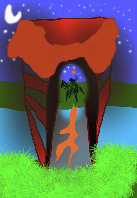 Headless Horseman - Art Print