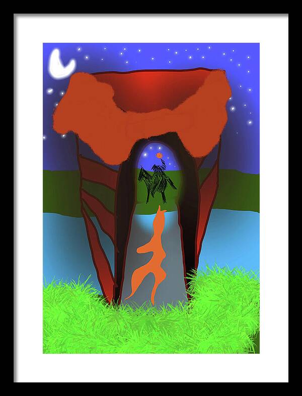 Headless Horseman - Framed Print