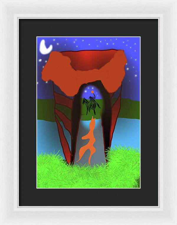 Headless Horseman - Framed Print