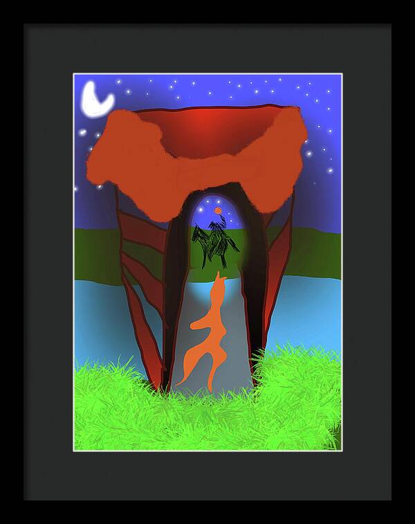 Headless Horseman - Framed Print