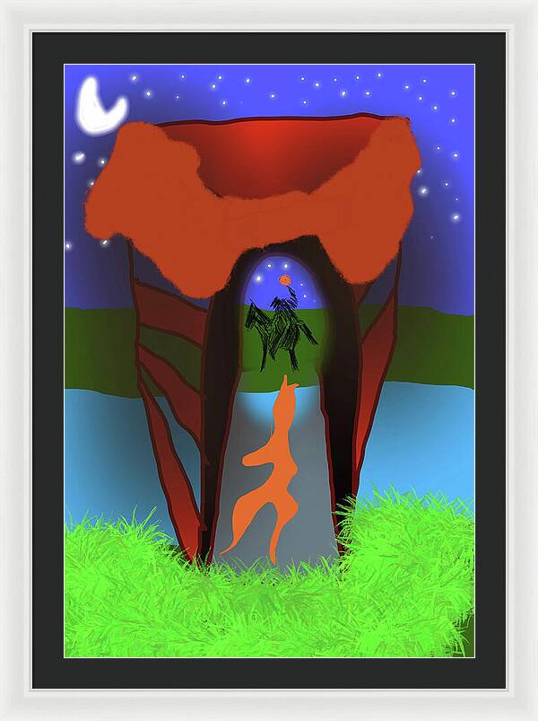 Headless Horseman - Framed Print