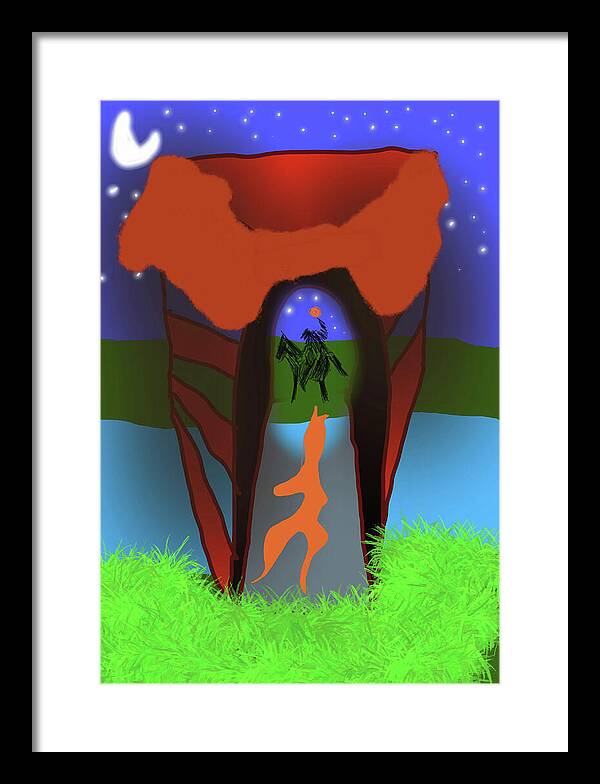 Headless Horseman - Framed Print