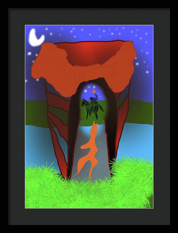 Headless Horseman - Framed Print