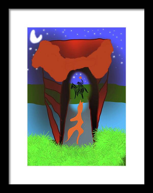 Headless Horseman - Framed Print