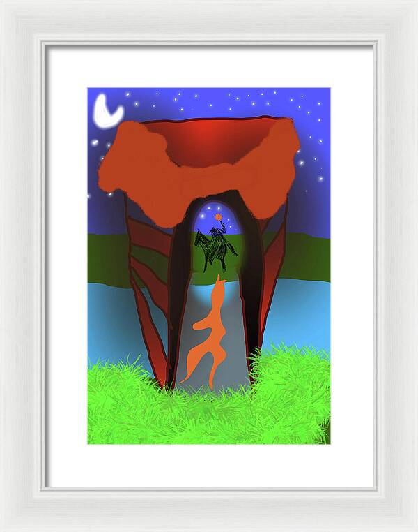Headless Horseman - Framed Print