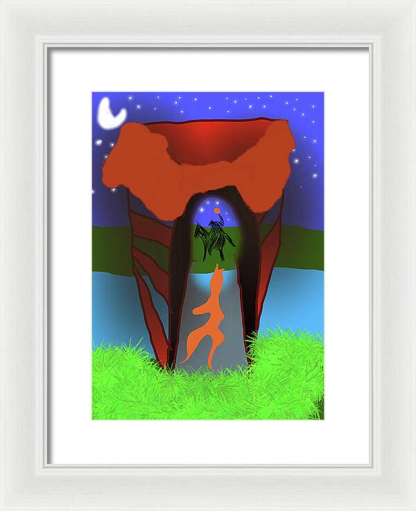 Headless Horseman - Framed Print