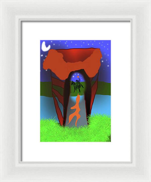 Headless Horseman - Framed Print