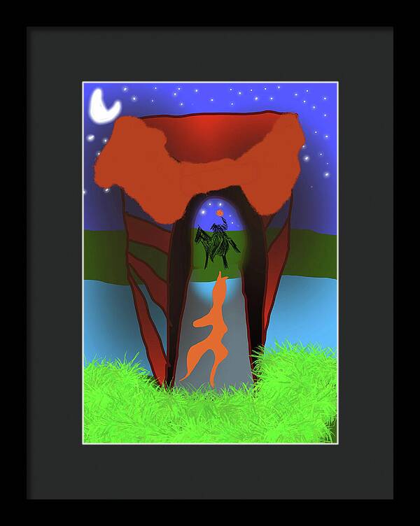 Headless Horseman - Framed Print