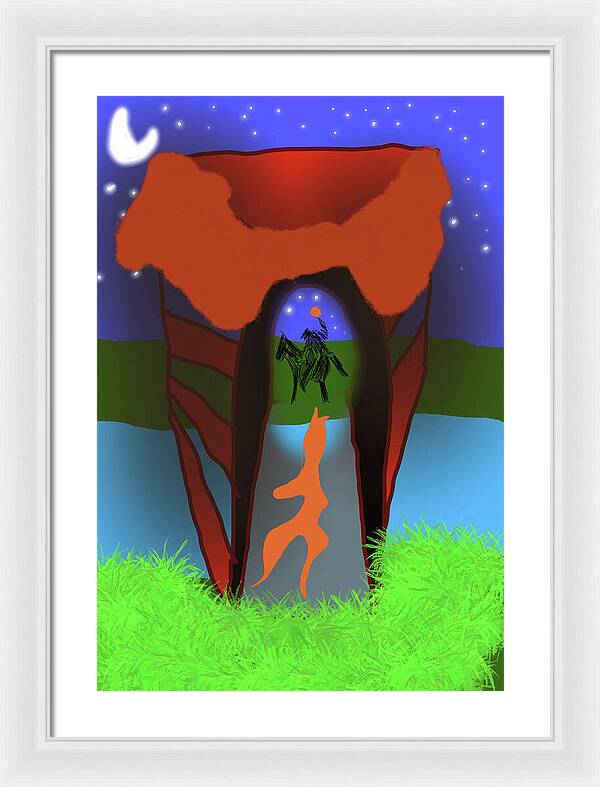 Headless Horseman - Framed Print
