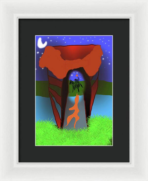 Headless Horseman - Framed Print