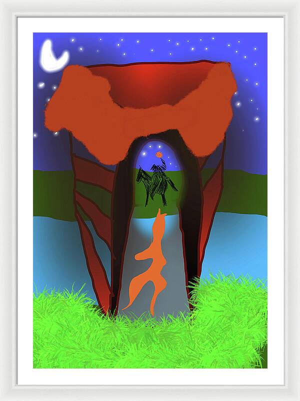 Headless Horseman - Framed Print