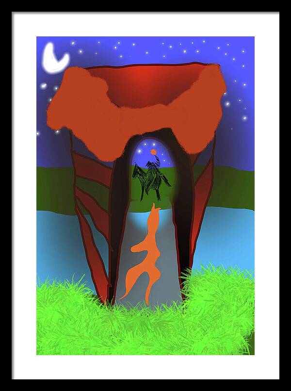 Headless Horseman - Framed Print