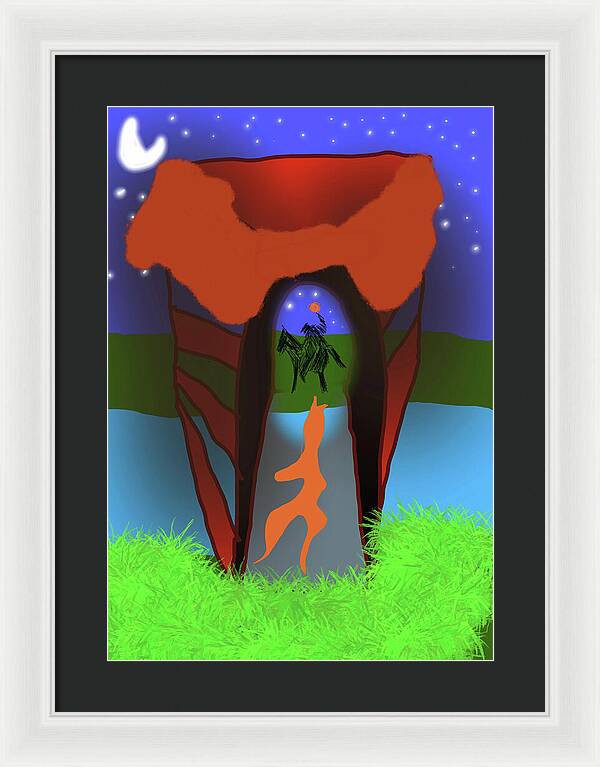 Headless Horseman - Framed Print