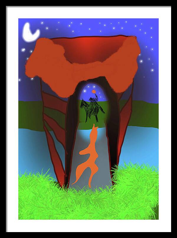 Headless Horseman - Framed Print